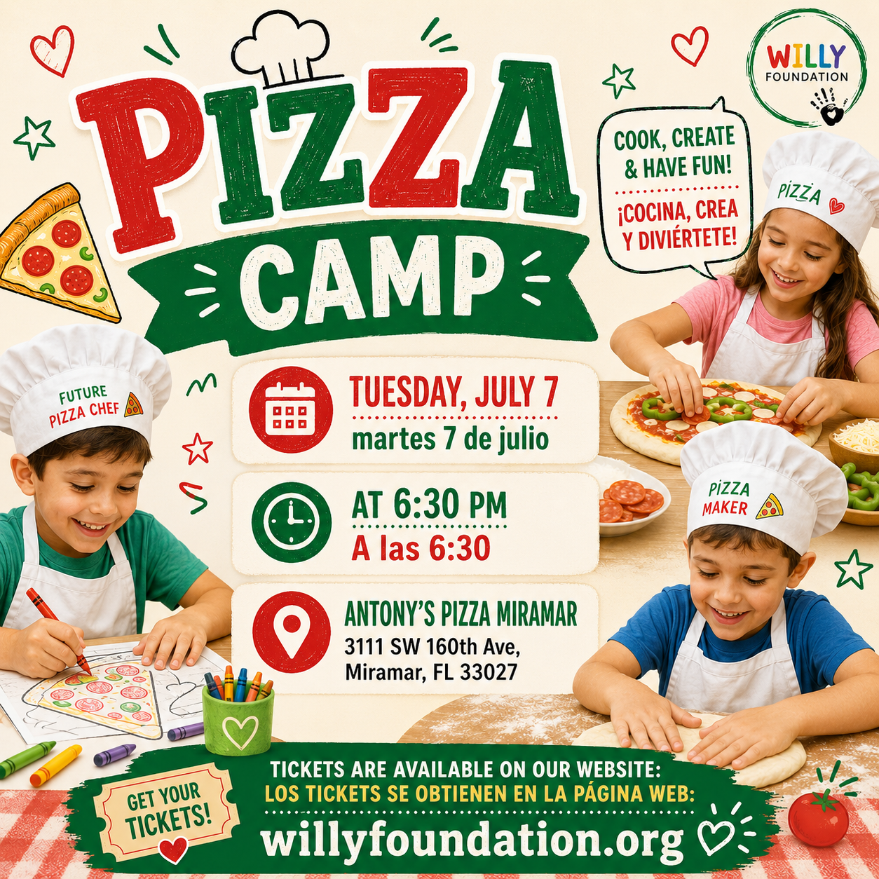 Pizza Camp July 2026